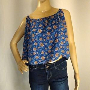H & M Floral Crop Top